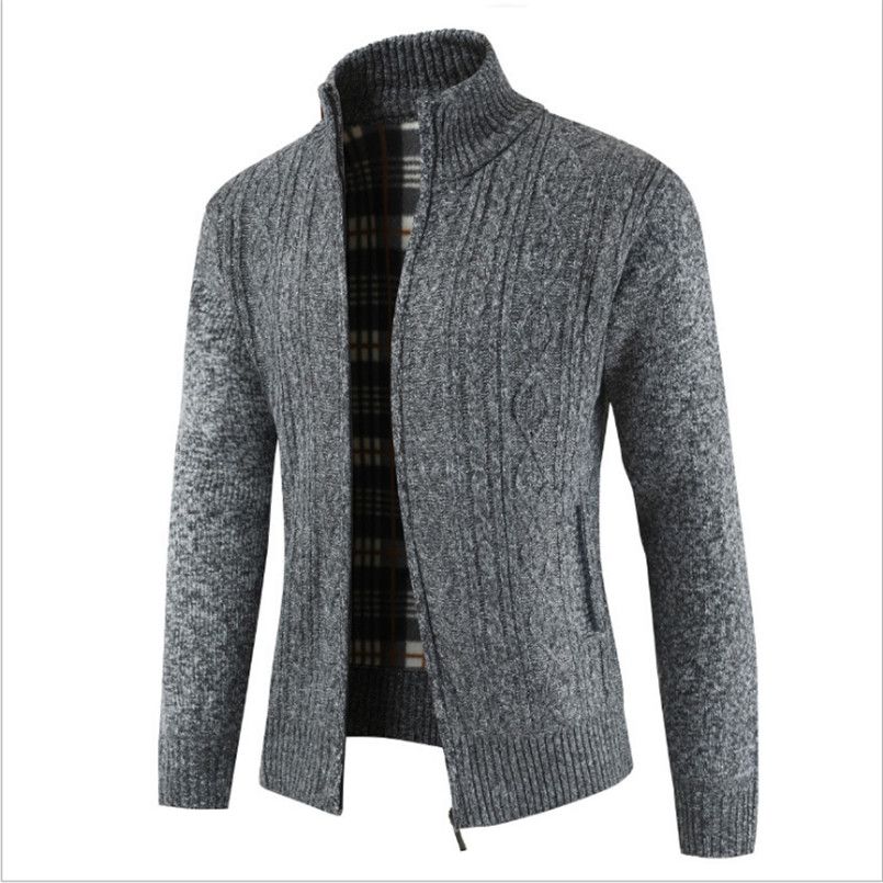 mens wool sweater jacket