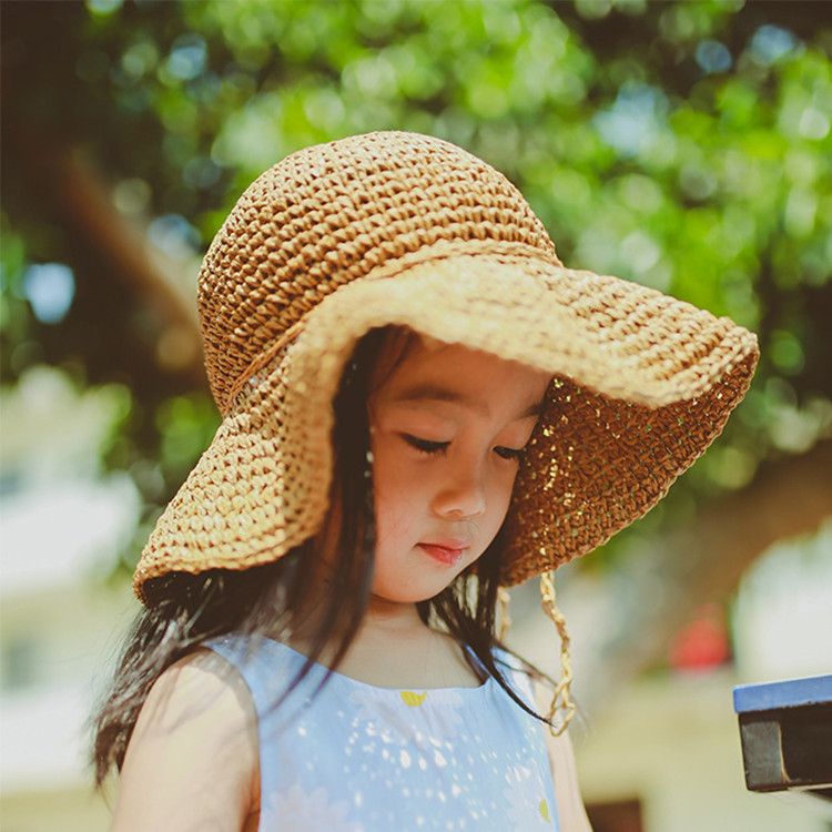 Childrens straw hats Clearance