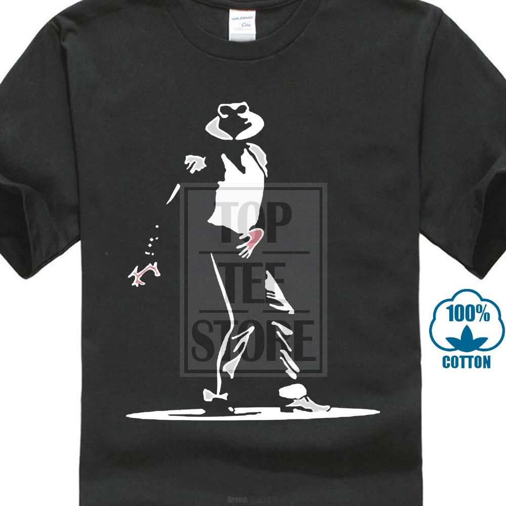 Illustration Black T-Shirt Mens