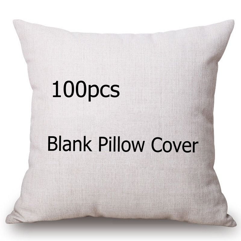 Solid Blank Sublimation Heat Transfer Print Sofa Cushion Cover 18