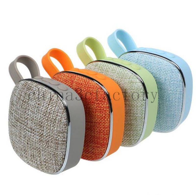 X25 Fabrics art Altavoz Bluetooth inalámbrico mini Altavoces pequeños portátil portátil exteriores Reproductor de