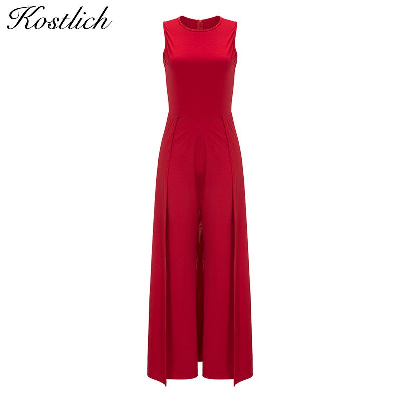 womens red boiler suit