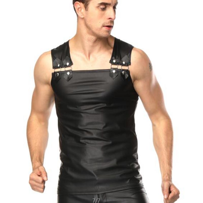 2018 Plus Size M XXL Mens Sexy Vest 
