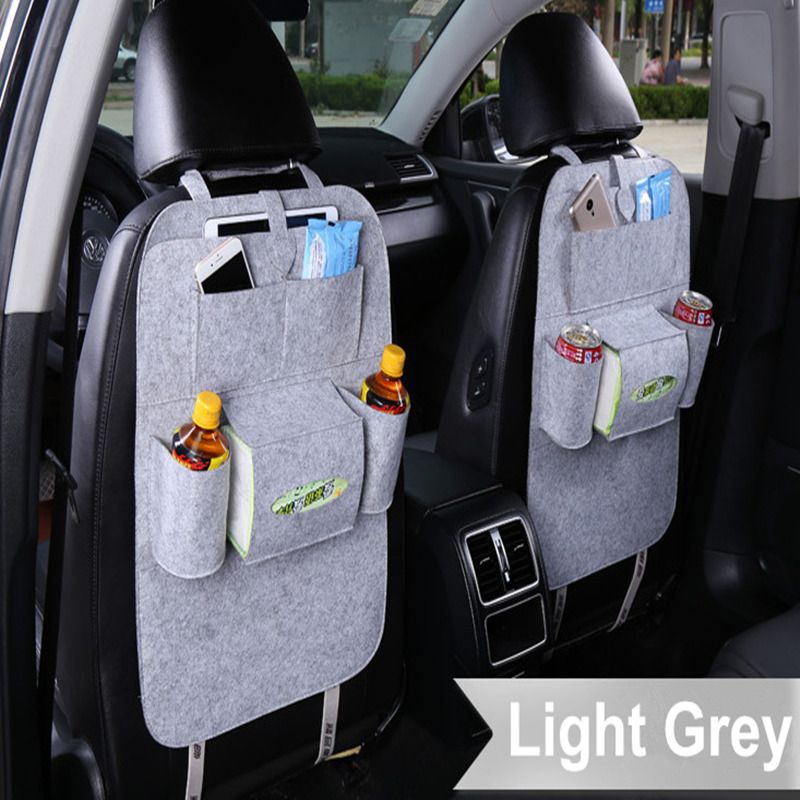 Car Seat Chair Back Hanging Foldable Organizer Multi-Pocket Holder Storage Bags