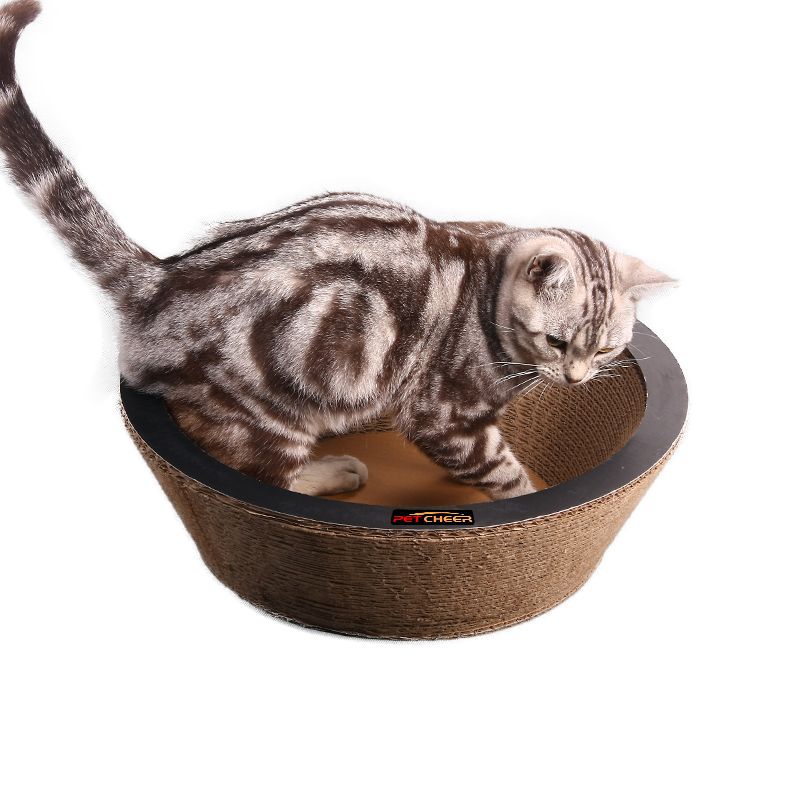2019 Round Bowl Cat Scratcher Fat Cat Bed Round 40cm Diameter