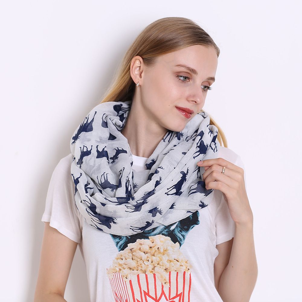 womens printed scarves