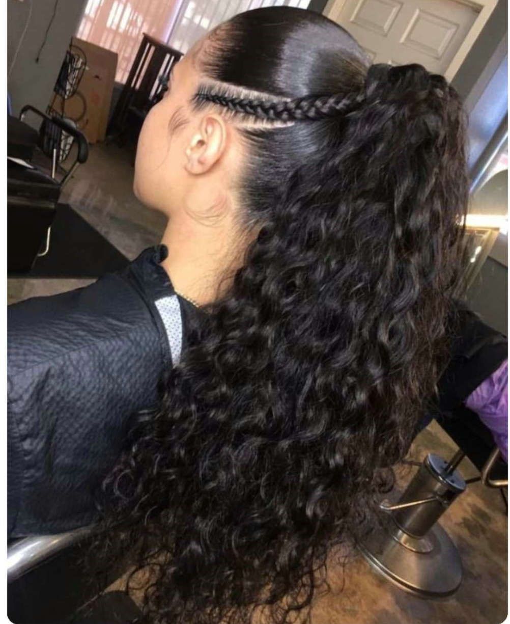 Queue De Cheval Haute Bouclée