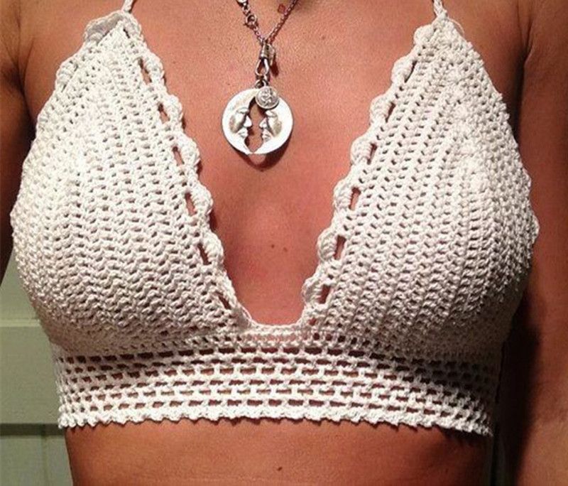 Traje de baño mujer tejido Clearance