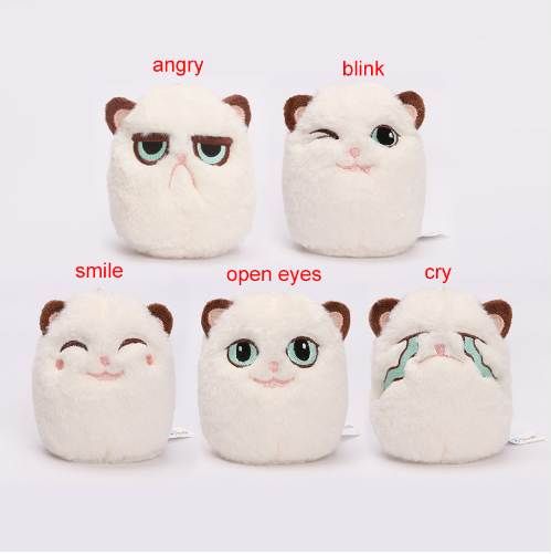 angry cat stuffed animal