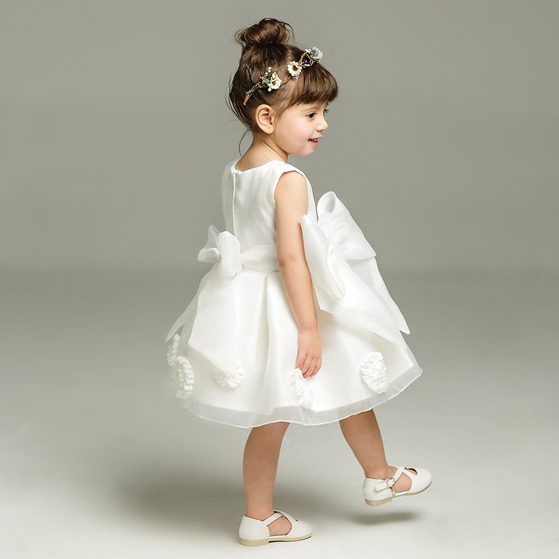 Niños Vestido de cumpleaños de 1 año Vestidos de bautizo moda para bebés Ropa