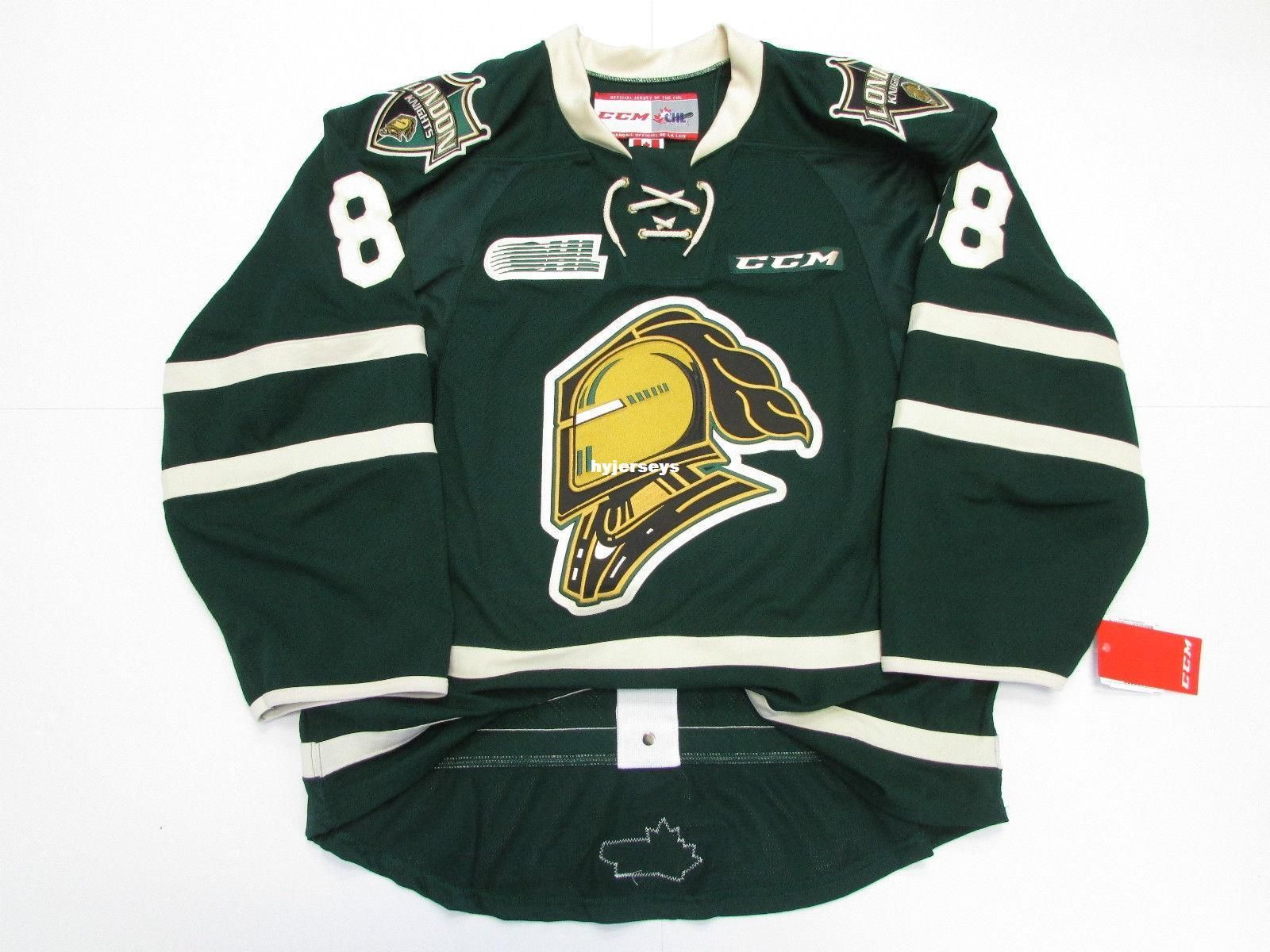 PATRICK KANE AUTHENTIC LONDON KNIGHTS OHL JERSEY NEW CH