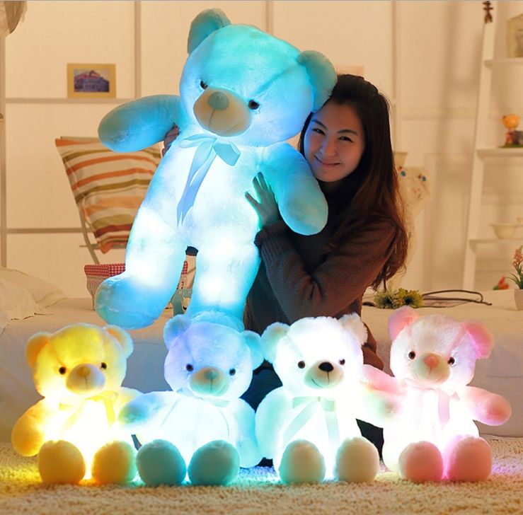 glowing teddy