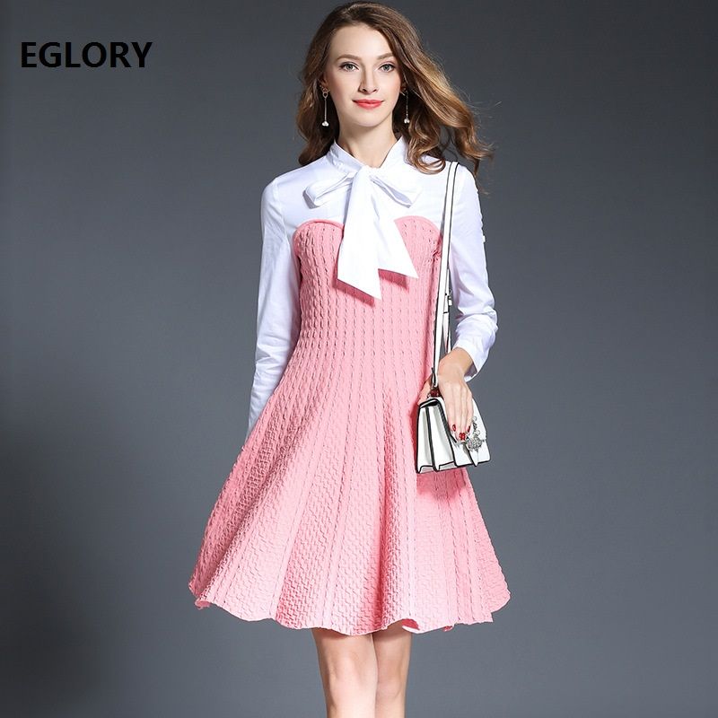 pink jumper dress womens