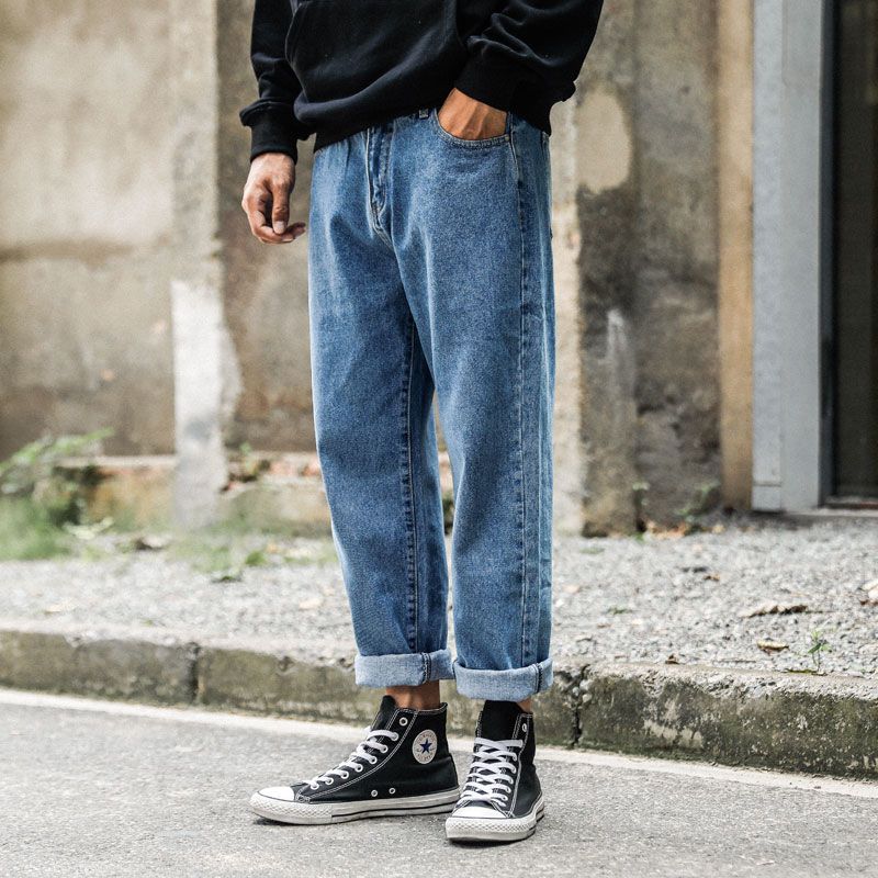 Acquistare S XXL 2018 New Mens Jeans Retro Jeans Da Uomo Stilista  Giapponese Giapponese Stilista Selvatico Seld List Gamba Denim Pants  Economico | Consegna Veloce E Qualità | It.Dhgate