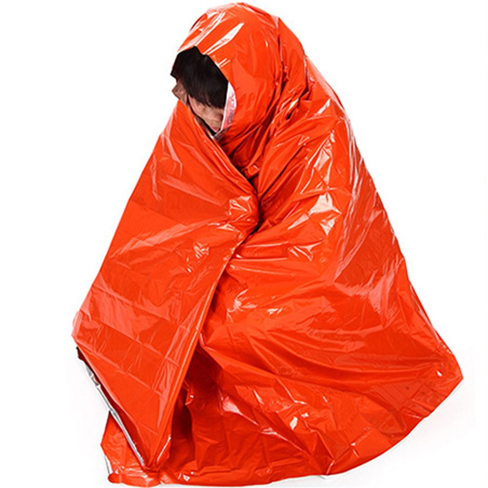 210*130cm Thicken Warming Emergency Blanket Climbing Outdoor Survival