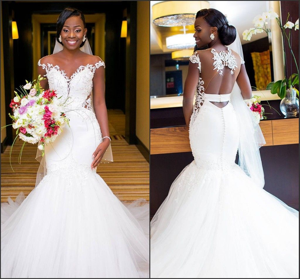 wedding mermaid dresses 2018