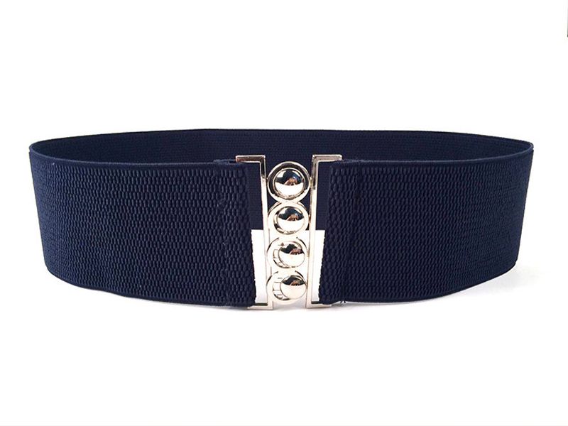 navy blue designer belt