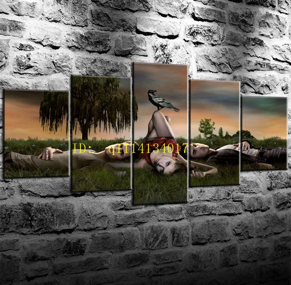 2019 Vampire Diaries Vicki Death Canvas Prints Wall Art Oil Painting Home Decor Unframed Framed From Q1114134017 15 38 Dhgate Com
