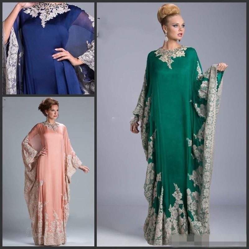 kaftan style formal dresses