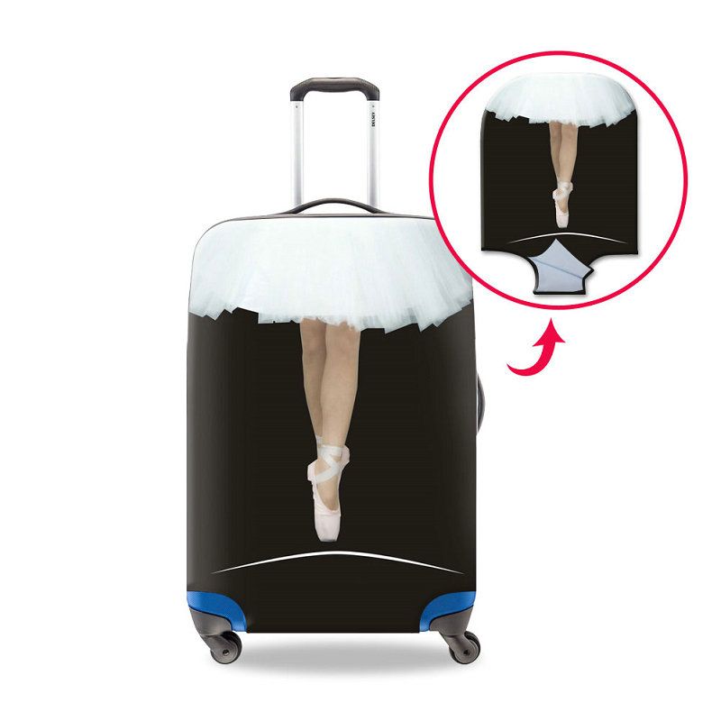 Compra Caja Bonita De Los Patrones De Niña De Ballet Para Una Maleta  Cubierta Protectora De Equipaje Elástico Grueso Para 18 32 Pulgadas Tronco  Impermeable Cubiertas De Polvo Barato | Entrega Rápida