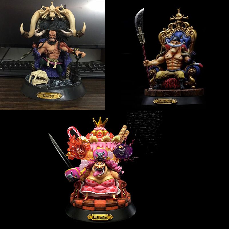 1 Pcs 15CM One Piece Kaido Anime Action Figure statue In PVC doll toy new