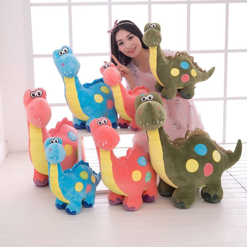 30cm tres Película de color lindo del dinosaurio de dibujos animados muñeca  creativa de los dinosaurios de juguete de felpa regalo de cumpleaños de los  niños LA112