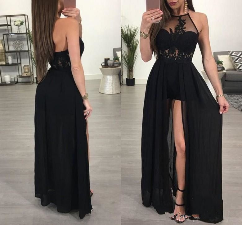 long black prom dresses 2018