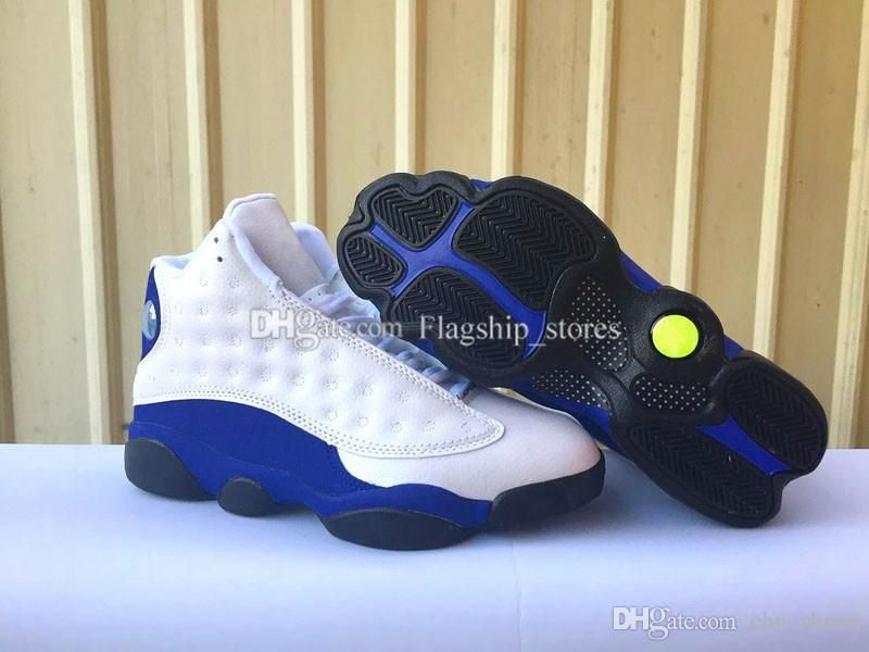 white & blue 13s