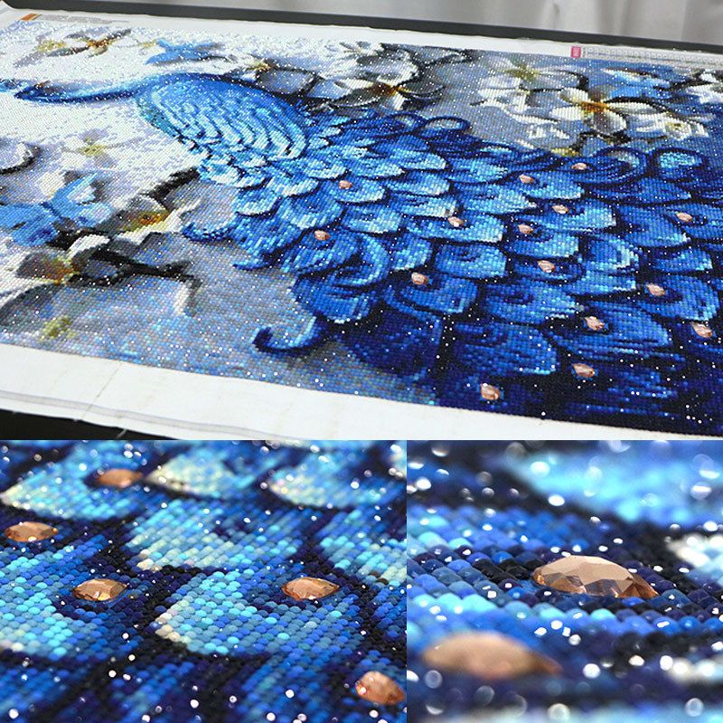 DIY 5D Special Shaped Peacock Diamond Painting - FAST SHIPPING