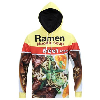 ramen noodle moletom com capuz