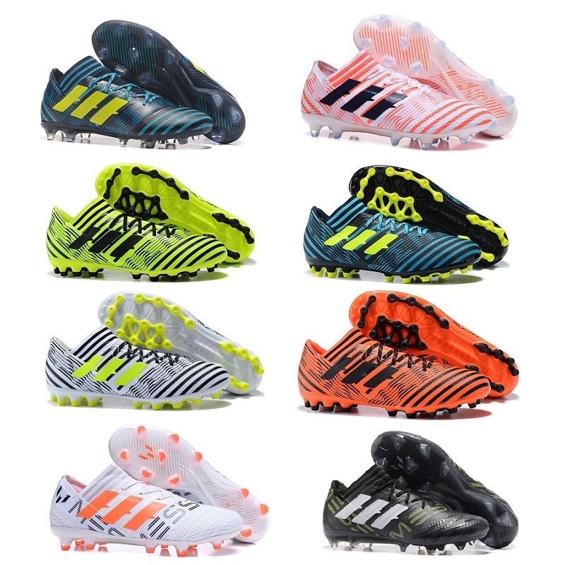 2018 zapatillas de fútbol originales purecontrol Messi FG botas de zapatos de fútbol