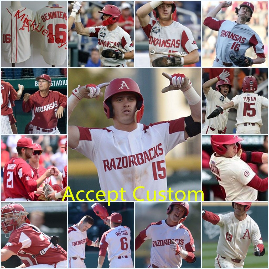 razorbacks baseball jersey