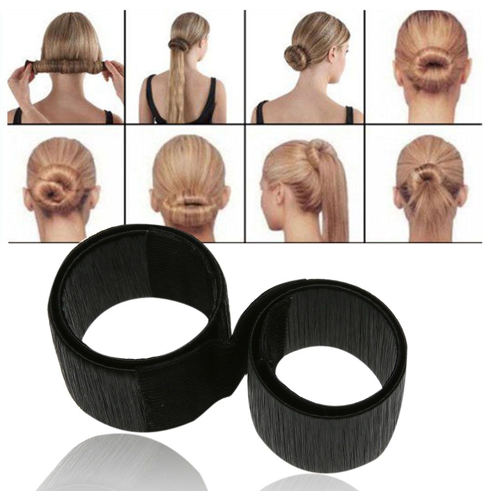 Sweet Hair Accessories Donuts Bud Head Band Ball French Twist