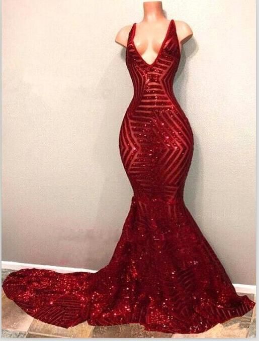 red african prom dress