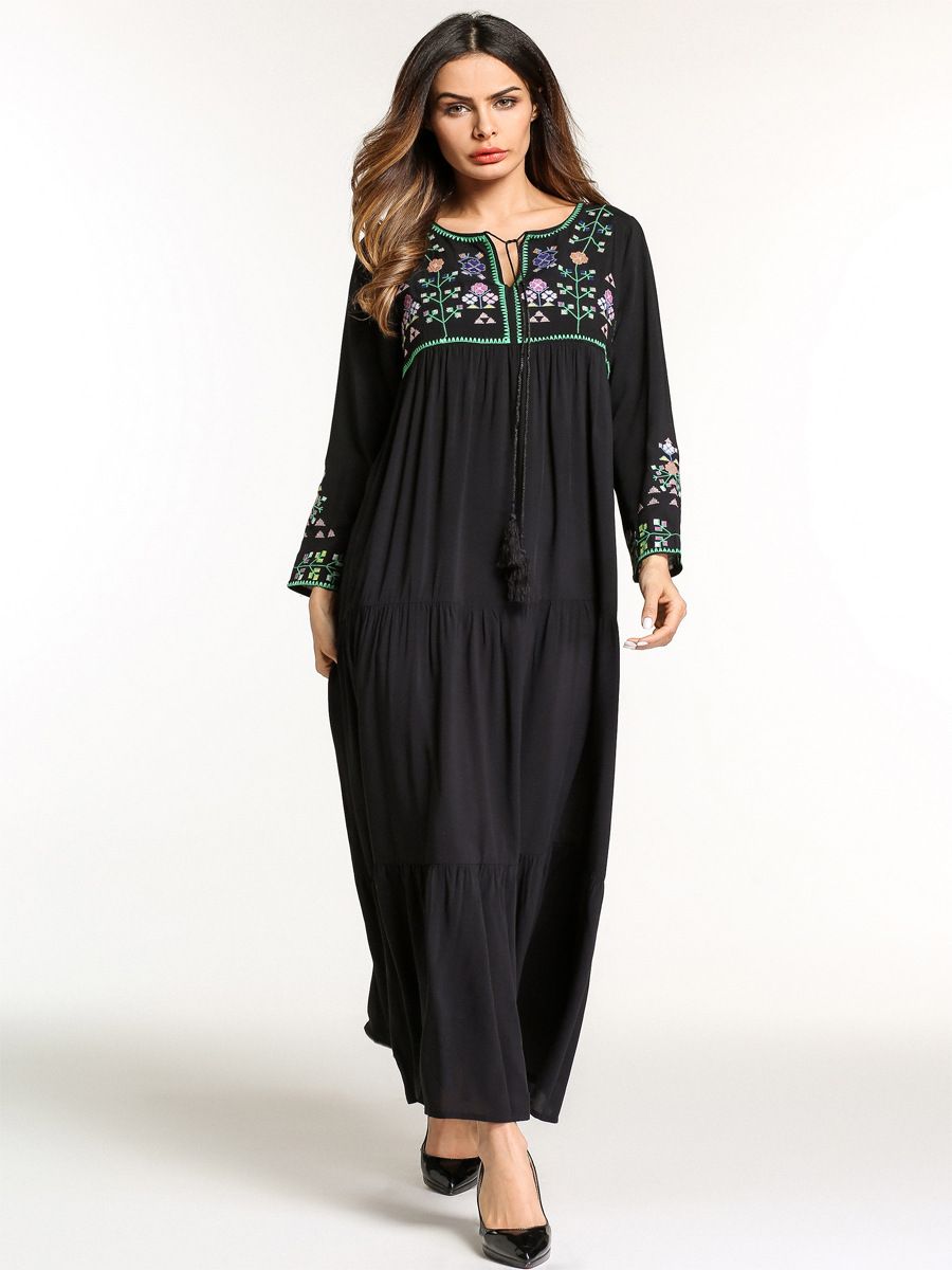 robe brodee ethnique