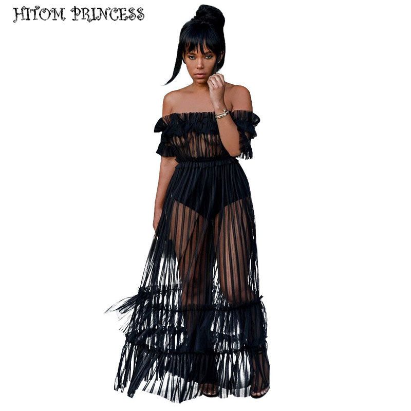 mesh summer dress
