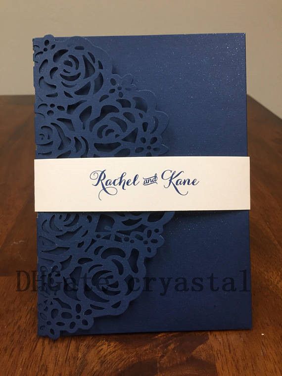 Diy Gorgeous Ivory Shimmer Laser Cut Wedding Invitation Cover Laser Cut Wedding Invite No Inner Sheet No Envelope Pocket Wedding Invitation Polka Dot Wedding Invitations From Newgiftshop 0 71 Dhgate Com