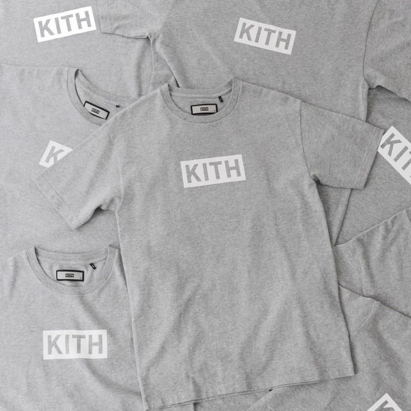 kith box logo shirt