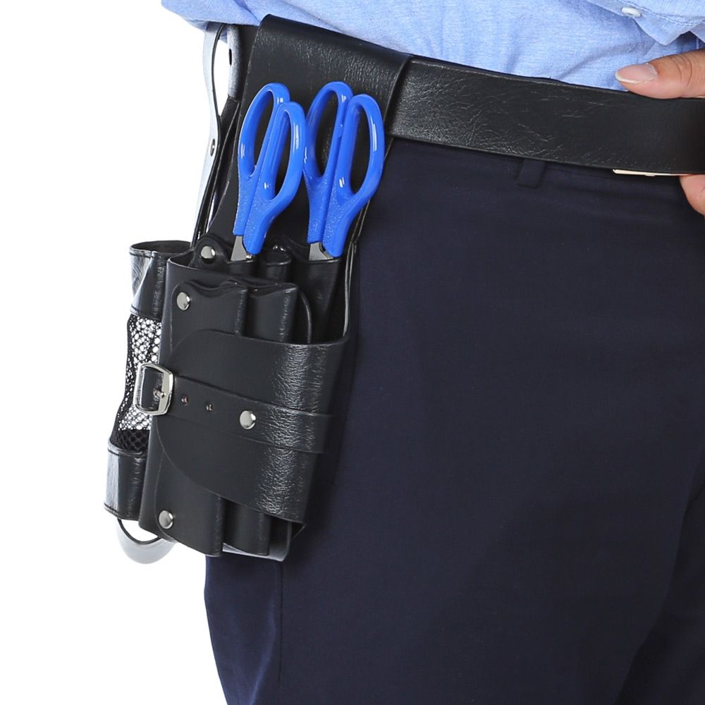 Pu Leather Barber Hair Scissors Bag Hairdressing Pouch Holder Bag