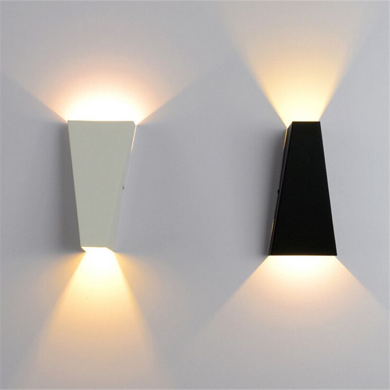 show original title Details about   Living Bedroom Lamp Up Down Wall Lamp Square Floor Spotlight Black/Copper 