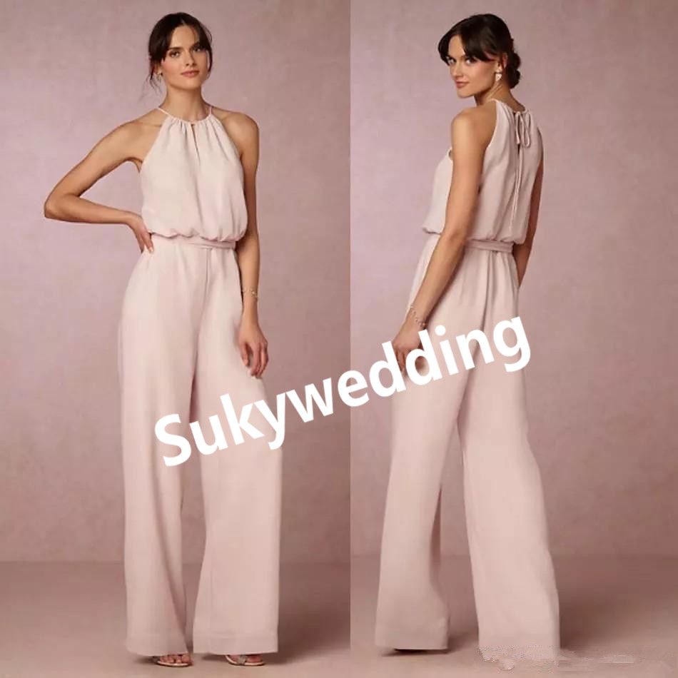 halter pantsuit