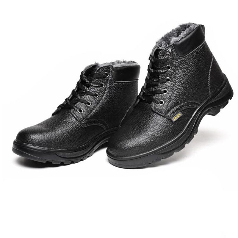 steel toe platform boots