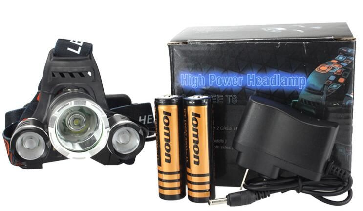 Headlamp+Battery+Charger+Box