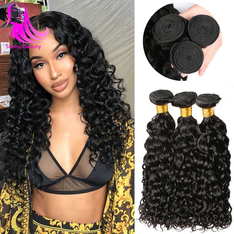 Wet and Wavy haie Weave Unprocessed Brazilian Bundles Virgin Human Hairs 3 Bundle Water Wave Humen Hair Brizillian Ocean Wavy Curly Cheaper Price Wet and Wavy haie Weave Unprocessed Brazilian Bundles Virgin Human Hairs 3 Bundle Water Wave Humen Hair Brizillian Ocean Wavy Curly Cheaper Price