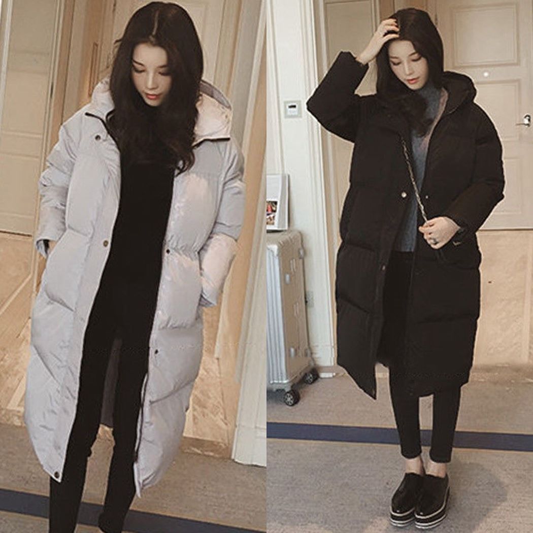 korean long parka