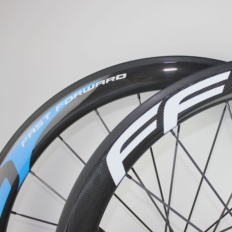 FFWD F5R 50mm Carbon Fiber Road Bike Heat Resistant Basalt Braking Surface Wheelset F5R Carbon