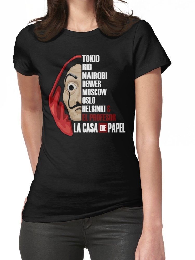 camisetas la casa de papel