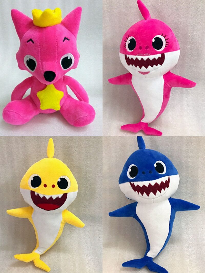 pinkfong plush fox
