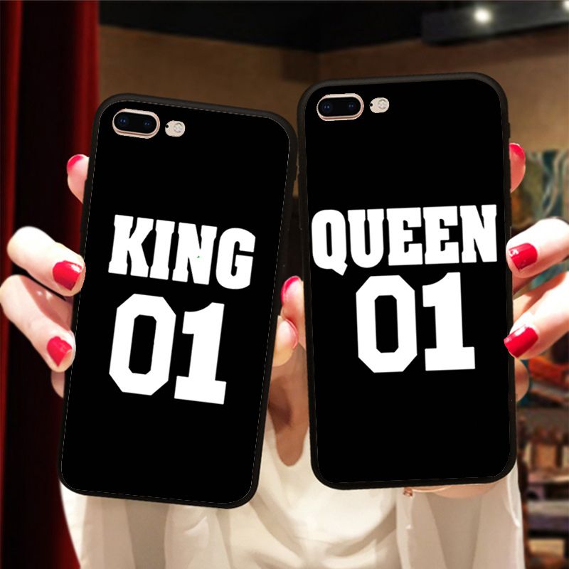 Wholesale Supply King Queen 01 Couple BFF Matching Case Cover For IPhone X  8 5S 6S 7 Plus Lover Best Friend Forever Case Capinha De Celular From  Happy_family, $4.02 | DHgate.Com