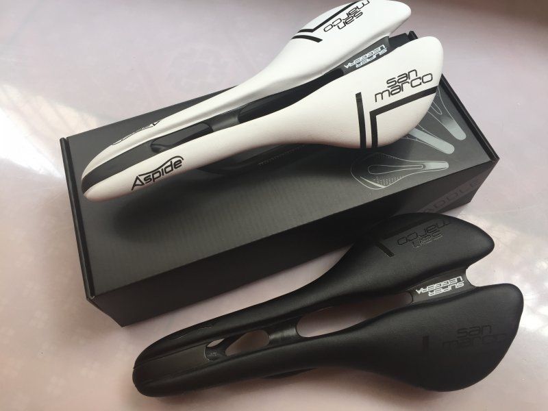 white road bike saddle